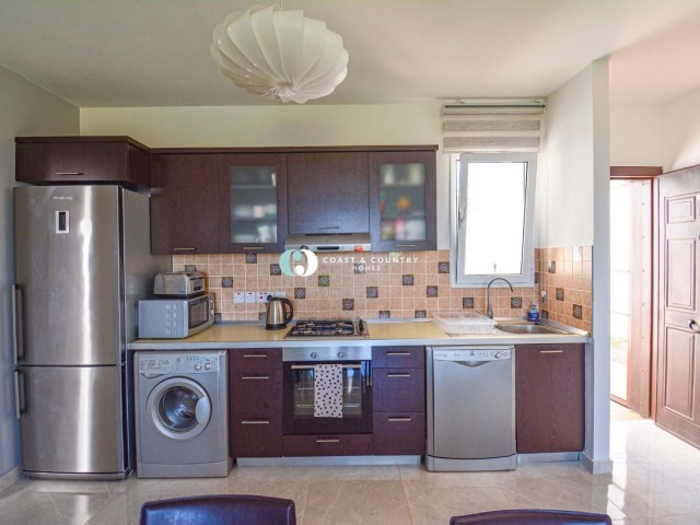 Sole agency * Sea view 3 Bedroom Garden Apartment in Tatlisu * Communal Facilities