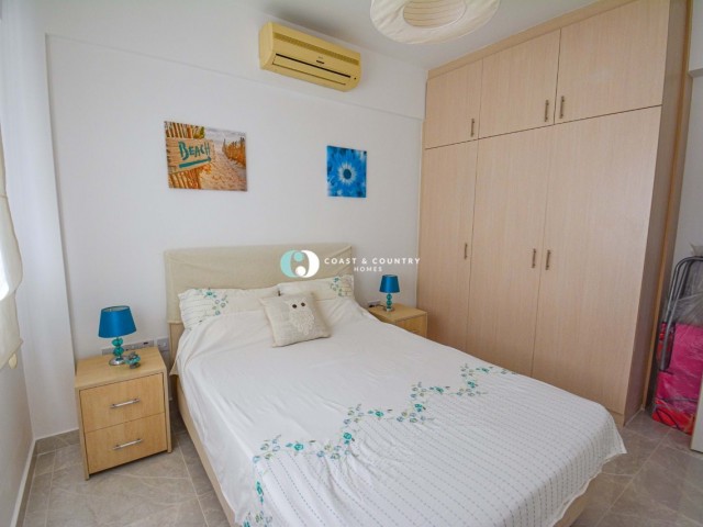 Sole agency * Sea view 3 Bedroom Garden Apartment in Tatlisu * Communal Facilities