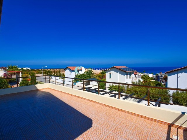  Sole Agents * Elevated 2 Bedroom  Villa With Stunning Views in Bahceli