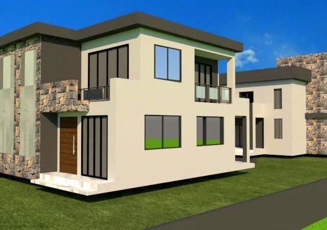 ALREADY BUILT X2 2 BED APARTMENTS + PROJECT FOR A X2 SEMI-DETACHED VILLA WITH SWIMMING POOL