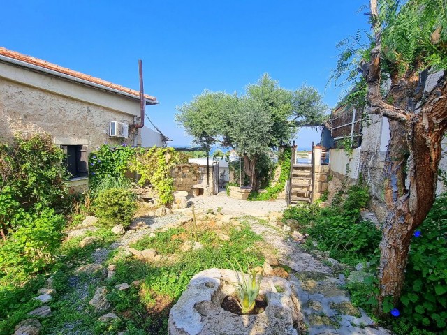 CHARMING 3 BED STONE COTTAGE ON THE CLIFF WITH POOL AND BREATHTAKING SEA VIEWS