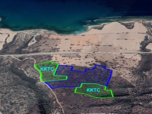 Land for Sale in Kaplıca, 280m from the Sea
