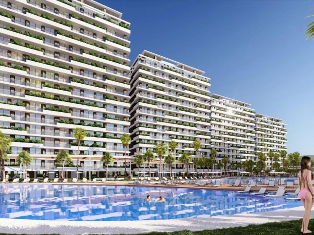 Direkt deniz manzaralı!! GRAND SAPPHIRE 2'de 1+1