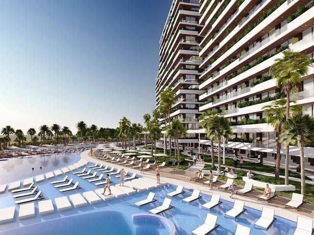 Direkt deniz manzaralı!! GRAND SAPPHIRE 2'de 1+1