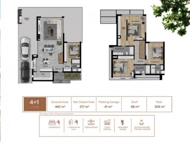 İskele/Ötüken 4+1 villa