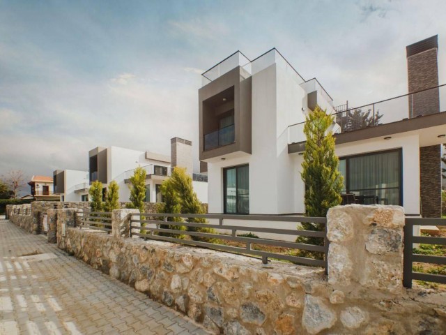 📍3+1 luxury villa with sea view in Alsancak