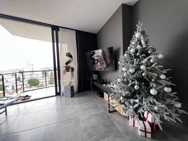 2+1 Luxury 90 m² Flat for Sale in Kyrenia Center on Redstone Island