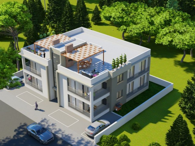 Lefkoşa/Hamitköy Anıttepe'de Projeden Satılık 3+1 Daireler