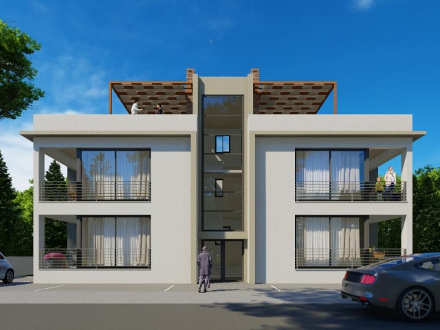 3+1 Flats for Sale in Nicosia/Hamitköy Anıttepe Project