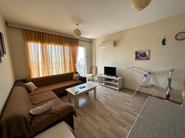 2+1 MOUNTAIN AND SEA VIEW FLAT WITH LARGE BALCONY IN THE CENTER OF KYRENIA BARIS(05338376242)