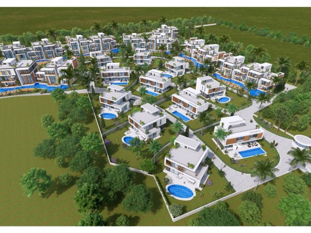 1+1-2+1-3+1 FLATS IN TATLISU, 4+1 LUXURY VILLAS PLEASE CALL FOR DETAILED INFORMATION