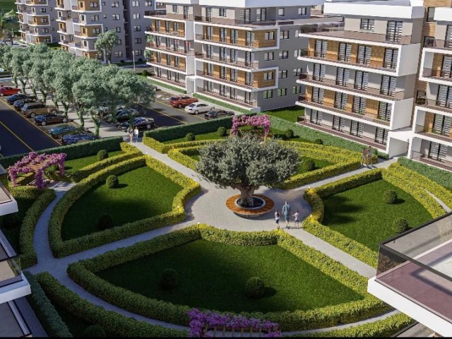 1+1 -2+1- 3+1 flats for sale in Famagusta Geçitkale