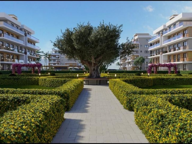 1+1 -2+1- 3+1 flats for sale in Famagusta Geçitkale