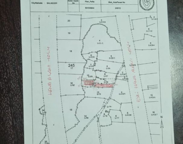 1432,51 m2 section 96 zoning land for sale in Nicosia Balıkesır region