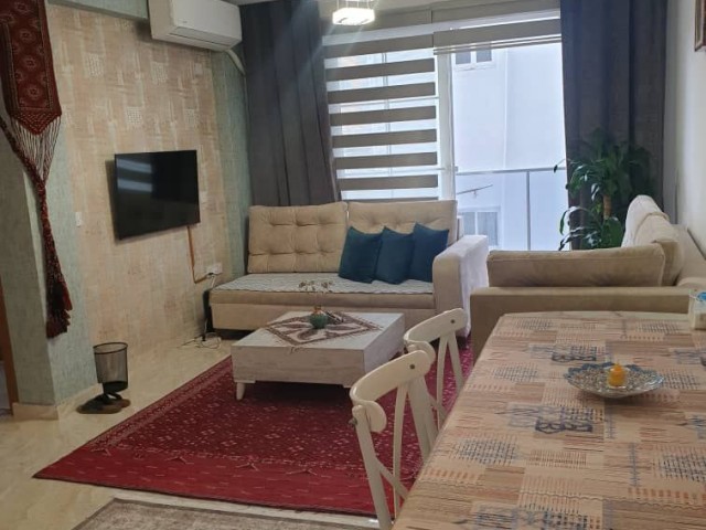 2+1 furnished flat for sale in Famagusta Karakol area