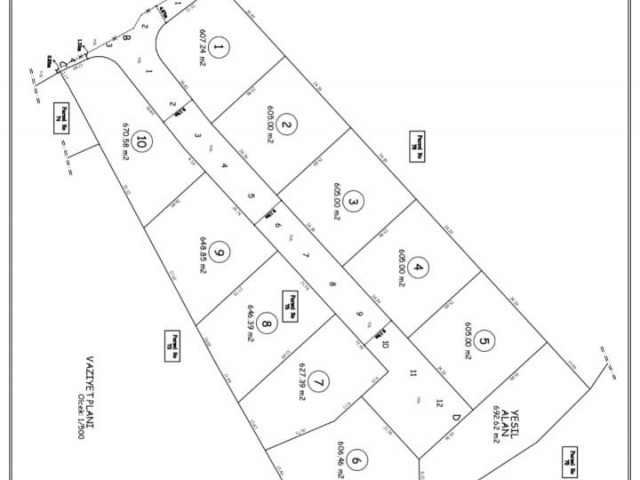 Land for sale in Famagusta Tatlısu region