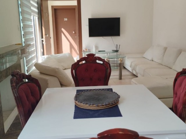 2+1 penthouse furnished flat for rent in Famagusta Yeniboğaziçi area