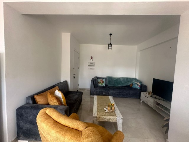 2+1 semi-furnished flat for sale in Famagusta Canakkale region