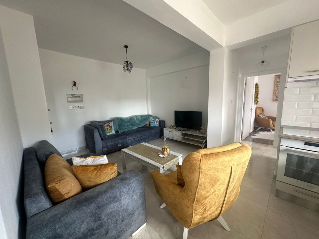 2+1 semi-furnished flat for sale in Famagusta Canakkale region