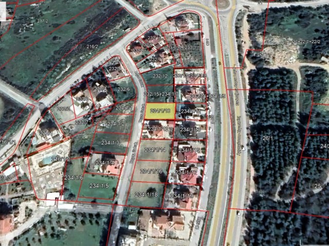 582 m2 land for sale in İskele Ötüken