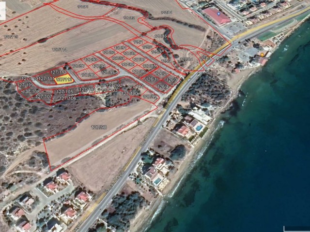 583 m2 land for sale in İskele Boğaz