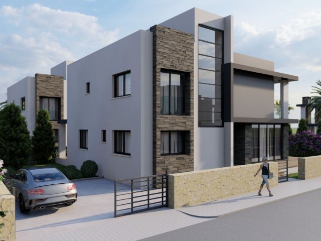 GİRNE KARŞIYAKADA 4+1 240 M2 DENIZE YURUME MESAFESINDE SATILIK LÜKS VILLA