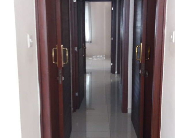 3+1 ground floor apartment with garden in Kucuk Kaymakli