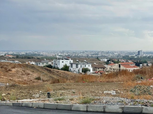 LAND SUITABLE FOR VILLA CONSTRUCTION IN A PERFECT LOCATION ON GONYELI ASIKLAR HILL