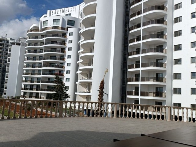 FINISHED 1+1 FLAT WITH AQUAPARK FOR SALE IN EDELWEİSS PROJECT IN İSKELE