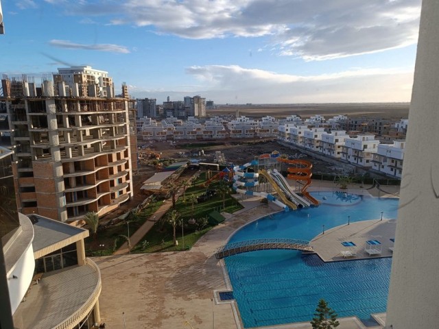 FINISHED 1+1 FLAT WITH AQUAPARK FOR SALE IN EDELWEİSS PROJECT IN İSKELE