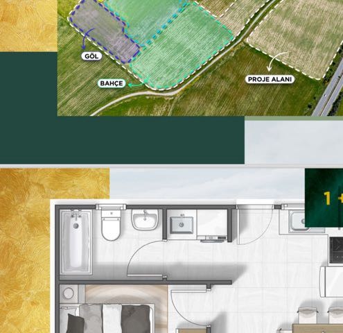 RATENWOHNUNGEN AUS DEM PROJEKT MIT DER MÖGLICHKEIT, EINE 1+1 WOHNUNG ZU BESITZEN…