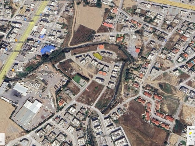 576 m2 zoned land for sale in Küçük Kaymaklı area