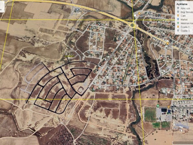 Zoneneingeteiltes Land zum Verkauf in Metehan Şehit Çocugu-Grundstücken