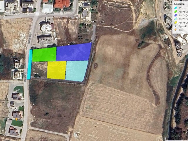 PLOT NO. 4 WITH COMMERCIAL PERMISSION IN KÜÇÜK KAYMAKLI AREA