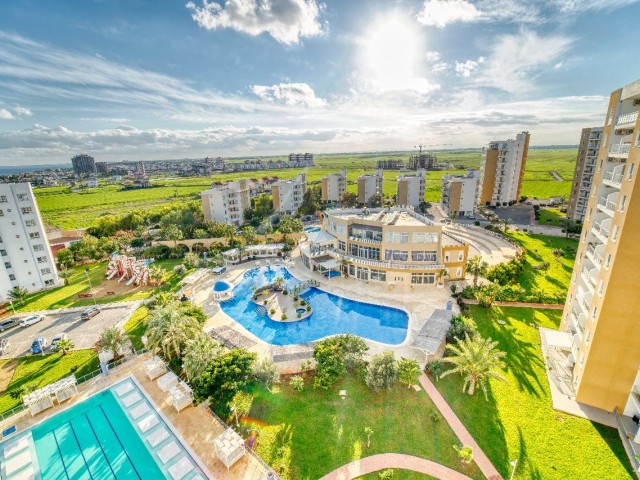 Neue 2 + 1 Wohnung zu verkaufen in Iskele Long Beach  in einem Komplex mit Pool geeignet für Investitionen!