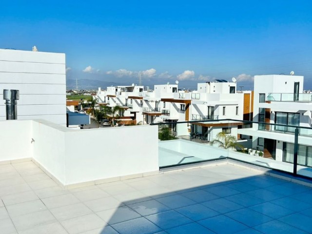 Luxury 3+1 detached villa for sale in a complex with pool