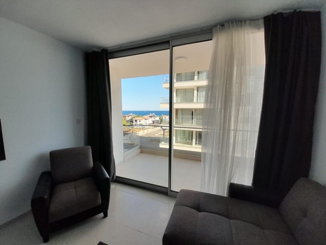 Furnished studio flat for RENT with sea view in Iskele Bogaz..