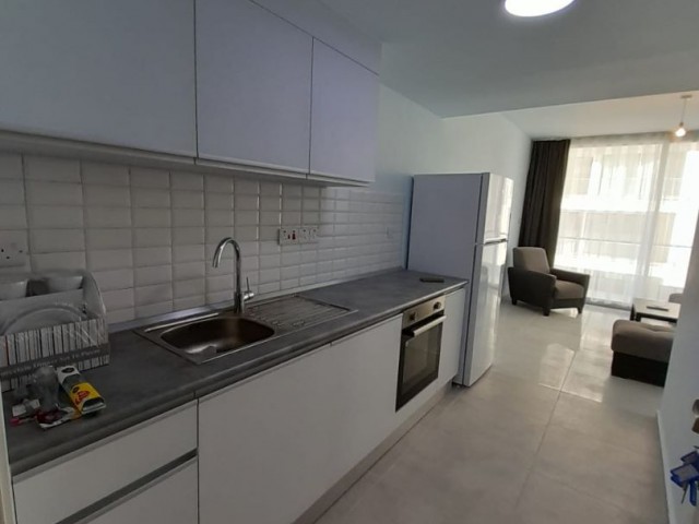 Furnished studio flat for RENT with sea view in Iskele Bogaz..