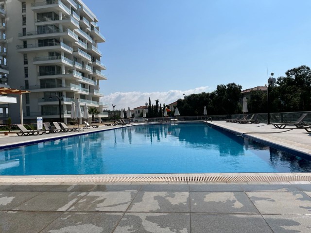 Fully furnished, sea view 1+1 flat for RENT in İskele Boğaz