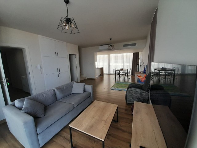 Fully furnished 3+1 Duplex flat FOR SALE in Iskele Bogaz, with sea view