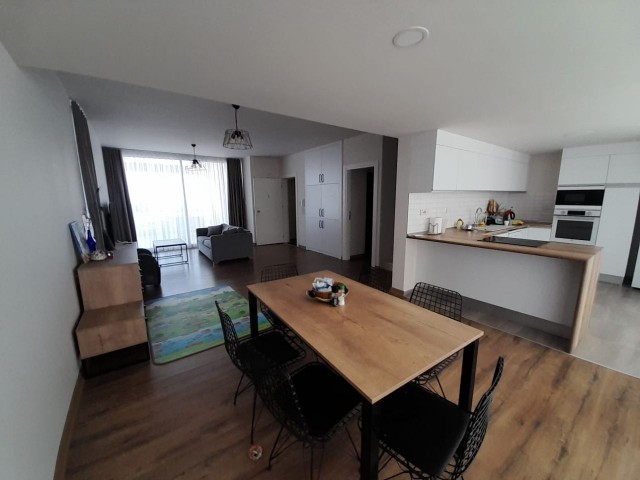 Fully furnished 3+1 Duplex flat FOR SALE in Iskele Bogaz, with sea view