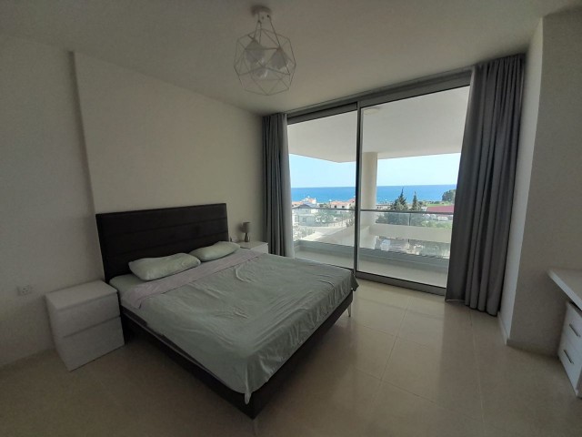 Fully furnished 3+1 Duplex flat FOR SALE in Iskele Bogaz, with sea view