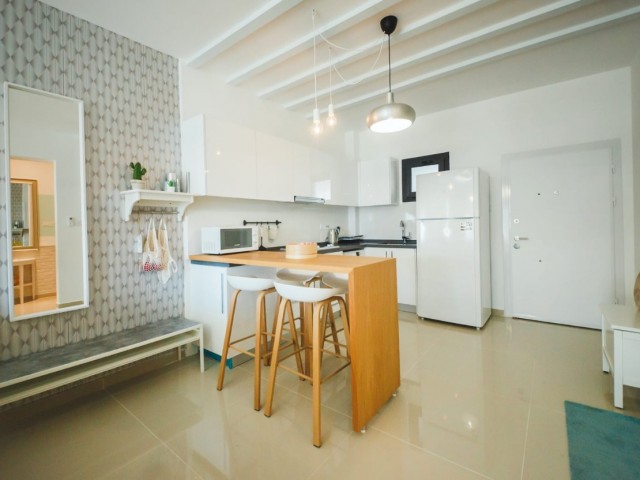 آپارتمان 2+1 جدید برای فروش در ایسکله لانگ بیچ، در یک سایت سرمایه گذاری پسند با استخر!