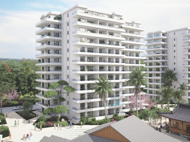 STUDIO in Iskele, Long Beach area, 30% down payment, 60 months interest-free installments, delivery in October 2025