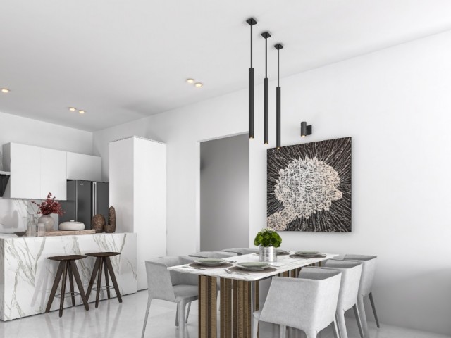 2+1 flat for sale in Yeni Boğaziçi area