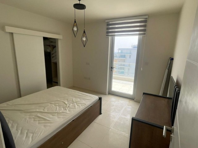 Fully furnished 3+1 flat for rent in Iskele Bogaz, with sea view