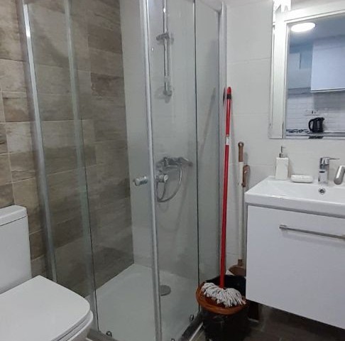 Fully furnished studio flat for RENT with sea view in Iskele Boğaz