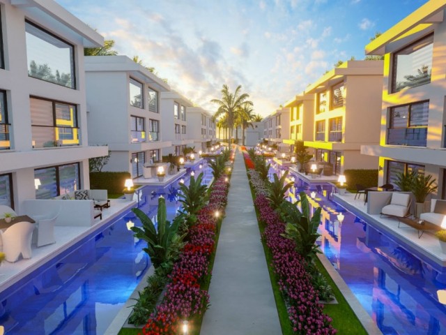 Роскошные апартаменты 1+1 с частным бассейном на продажу по стартовой цене в Богазтепе