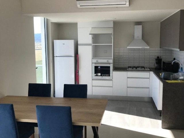 Fully furnished 2+1 flat for rent with sea view in Iskele Bogaz