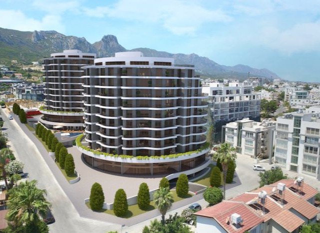 BEREIT Studio-Apartment im Zentrum von Kyrenia mit 4-Jahres-Zahlungsplan